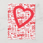 Carte Postale vous aimez (Devant)