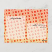 Carte Postale Vous aimez les lèvres dorées Photo Mari Romantique (Dos)