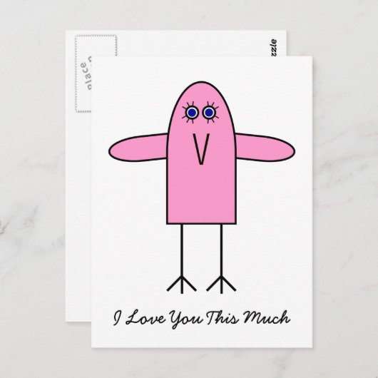 Carte Postale Vous Aimez tant (Devant / Derrière)