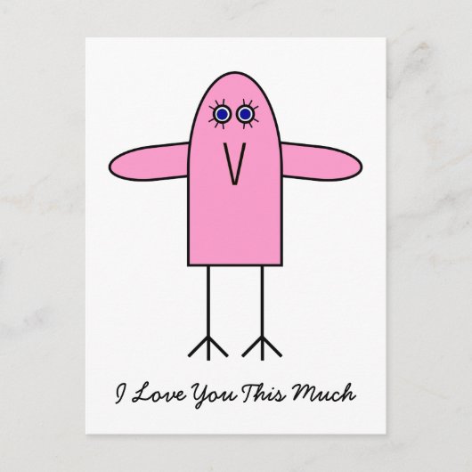 Carte Postale Vous Aimez tant (Devant)