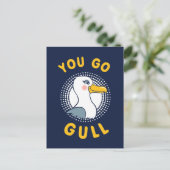 Carte Postale Vous Allez Gull (Debout devant)