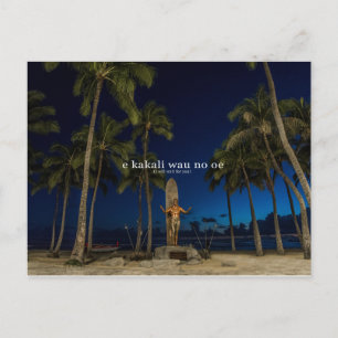 Carte Postale Vous attendez Hawaii Postcard