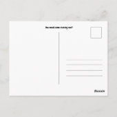 Carte Postale Vous avez besoin d'un chouette de cuisine ? (Dos)