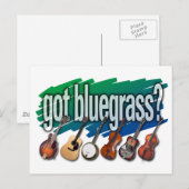 Carte Postale "Vous avez Bluegrass ?" (Devant / Derrière)