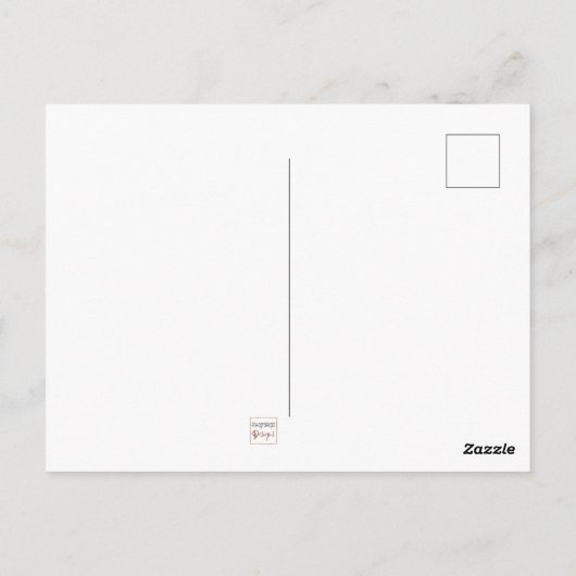 Carte Postale Vous Avez Ce Citation Motivationnelle Script Noir (Dos)