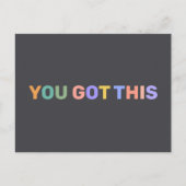 Carte Postale Vous Avez Ce Devis Inspirationnel Moderne Personna (Devant)