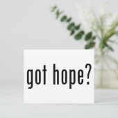 Carte Postale vous avez de l'espoir ? (Debout devant)