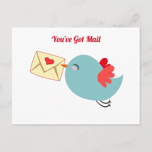 Carte Postale Vous avez du courrier (Devant)