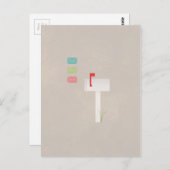 Carte Postale Vous avez du courrier (Devant / Derrière)