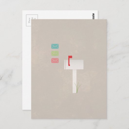 Carte Postale Vous avez du courrier (Devant / Derrière)