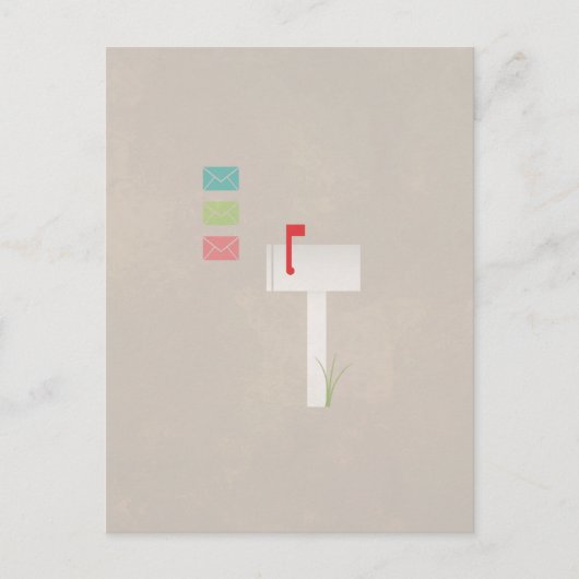 Carte Postale Vous avez du courrier (Devant)