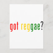 Carte Postale vous avez du reggae ? (Devant)