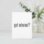 Carte Postale vous avez internet ? (Debout devant)