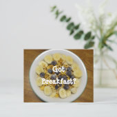 Carte Postale Vous avez le petit-déjeuner ? (Debout devant)