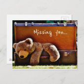 Carte Postale Vous avez manqué (Devant / Derrière)