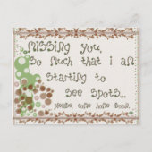 Carte Postale Vous avez manqué (Devant)