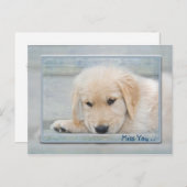 Carte Postale Vous avez manqué (Devant / Derrière)