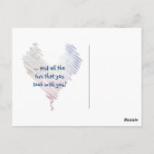 Carte Postale Vous avez manqué (Dos)