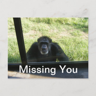 Carte Postale Vous avez manqué
