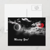 Carte Postale Vous avez manqué (Devant / Derrière)