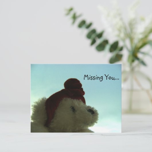 Carte Postale Vous avez manqué (Debout devant)