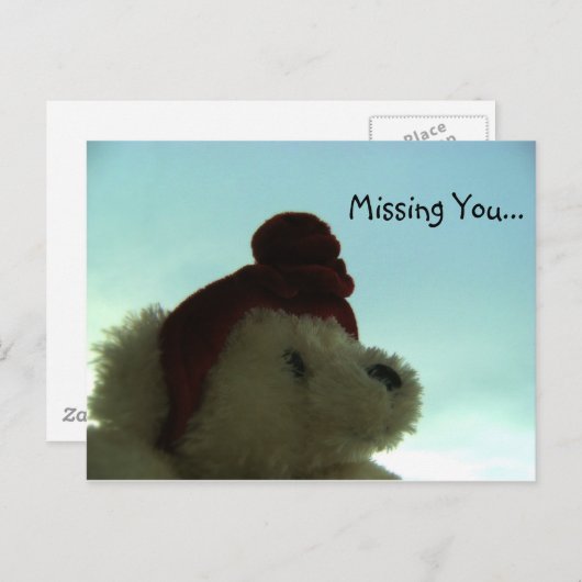 Carte Postale Vous avez manqué (Devant / Derrière)