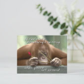 Carte Postale Vous avez manqué (Debout devant)