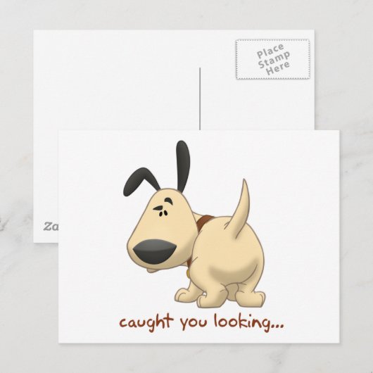 Carte Postale Vous Avez Regardé (Devant / Derrière)