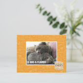 CARTE POSTALE VOUS AVEZ UNE SAVEUR (Debout devant)