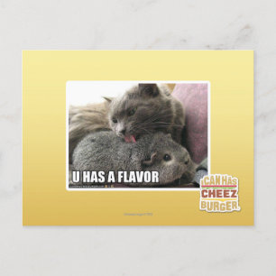 CARTE POSTALE VOUS AVEZ UNE SAVEUR