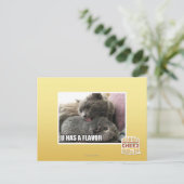 CARTE POSTALE VOUS AVEZ UNE SAVEUR (Debout devant)