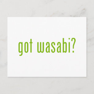Carte Postale vous avez wasabi ?