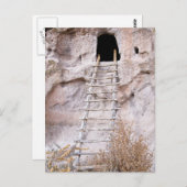 Carte Postale Vous Devez Monter L'Échelle Pueblo (Devant / Derrière)