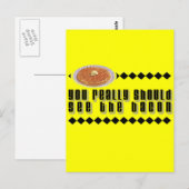 Carte Postale Vous devriez vraiment voir le phare (Devant / Derrière)