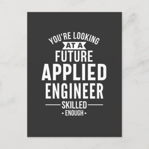 Carte Postale Vous envisagez un futur ingénieur appliqué
