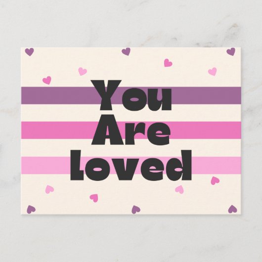 Carte Postale Vous êtes adoré Platon Valentine (Devant)