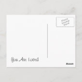 Carte Postale "Vous êtes aimés " (Dos)
