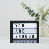 Carte Postale Vous êtes assez (Debout devant)