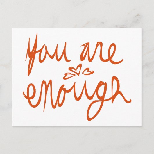 Carte Postale Vous êtes assez (Devant)