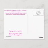 Carte Postale Vous êtes belle ! (Dos)