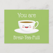 Carte Postale Vous êtes belle (Devant)