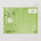 Carte Postale Vous êtes Belle (Dos)