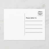 Carte Postale Vous êtes belle et sans peur Citation Motivationne (Dos)