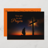 Carte Postale Vous Êtes Dans Notre Congrégation De Prières (Devant / Derrière)