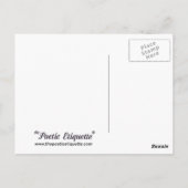 Carte Postale Vous êtes déprimant (Dos)