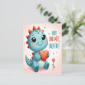 Carte Postale Vous êtes Dinomite Valentine Cute Dinosaur Love (Debout devant)