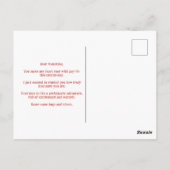 Carte Postale Vous êtes Dinomite Valentine Cute Dinosaur Love (Dos)