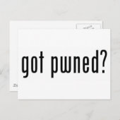 Carte Postale vous êtes foutu ? (Devant / Derrière)