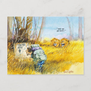 Carte Postale Vous êtes ici