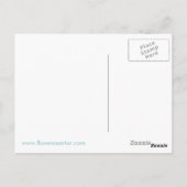 Carte Postale Vous êtes ici - jaune-clair (Dos)